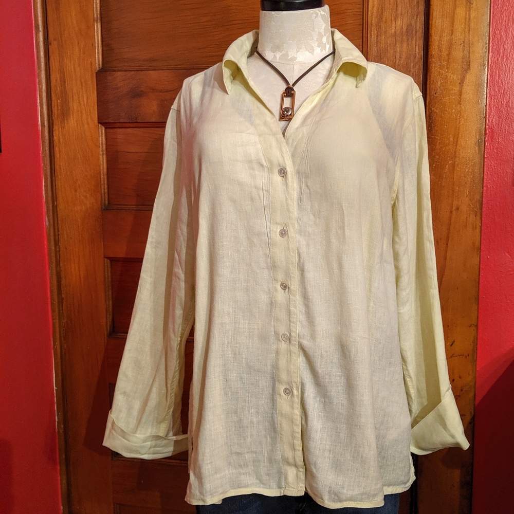 Irish Linen, Long, Relaxed and Flattering